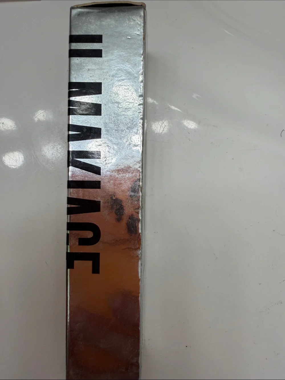 Fenty Beauty Metallic Rose Gold Box with Black Logo